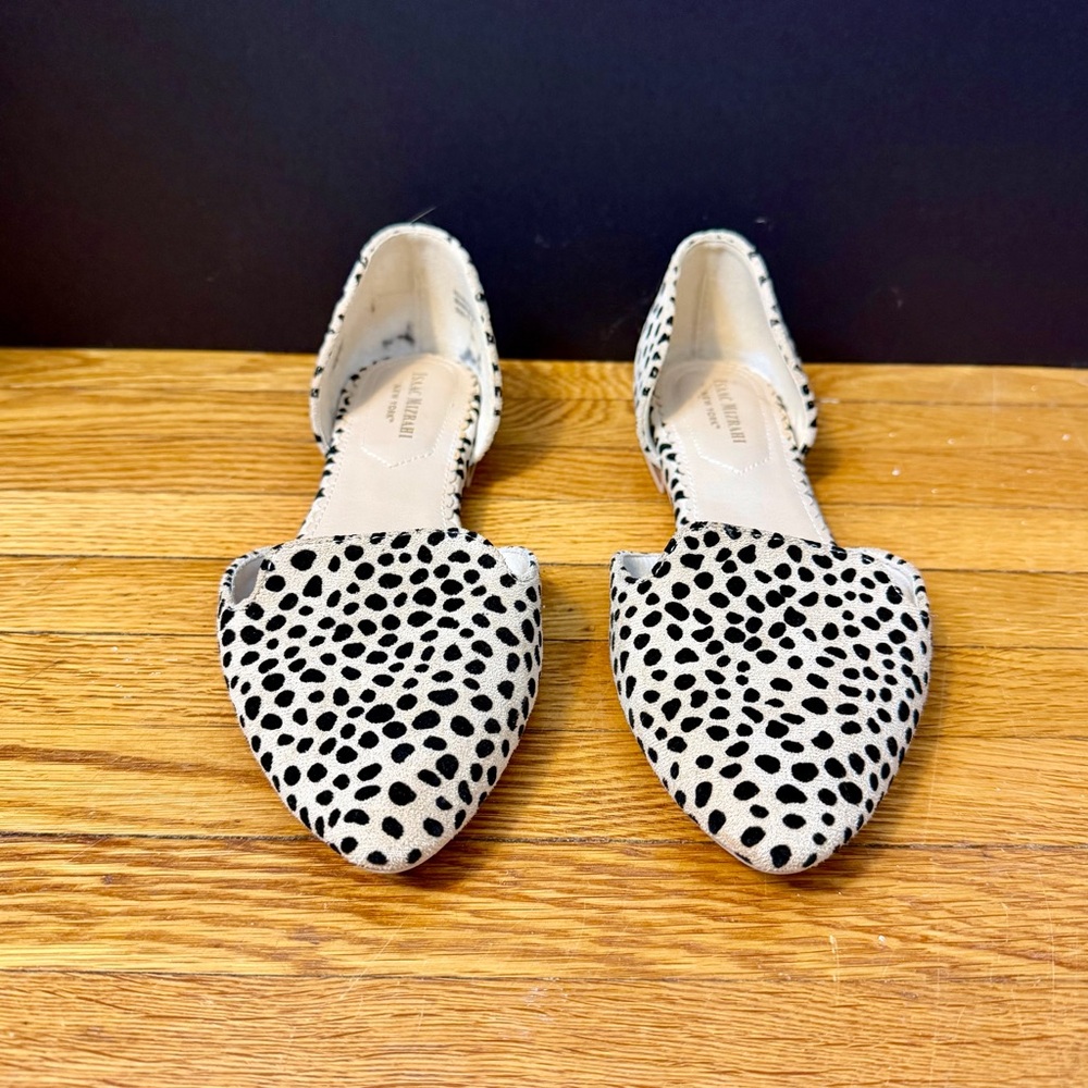 Isaac Mizrahi Women's Animal Print Flats, Size 7.5